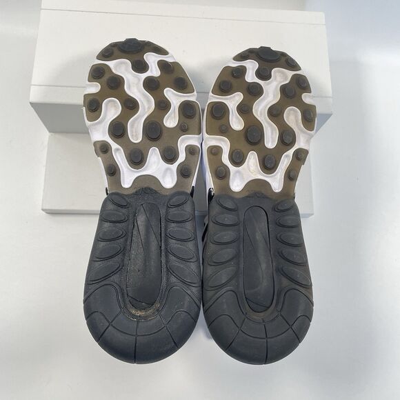 Nike Air Max 270 React Women Running Shoes Coral Black White AT6174-005 Size 8.5 - Picture 9 of 13